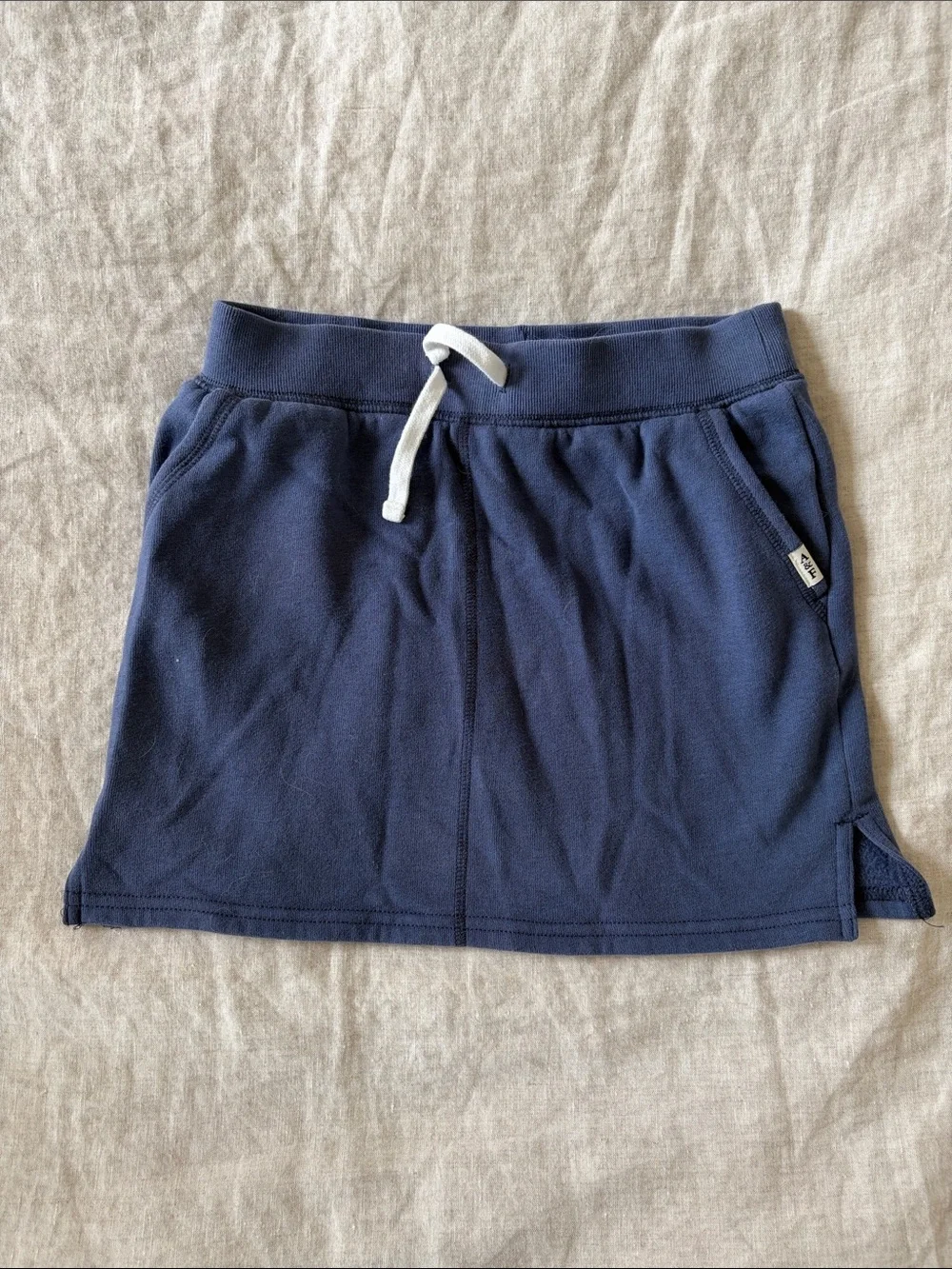 abercrombie kids Navy Blue Drawstring Skort